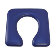 Cush'n Soft Royal Blue Open Front Commode